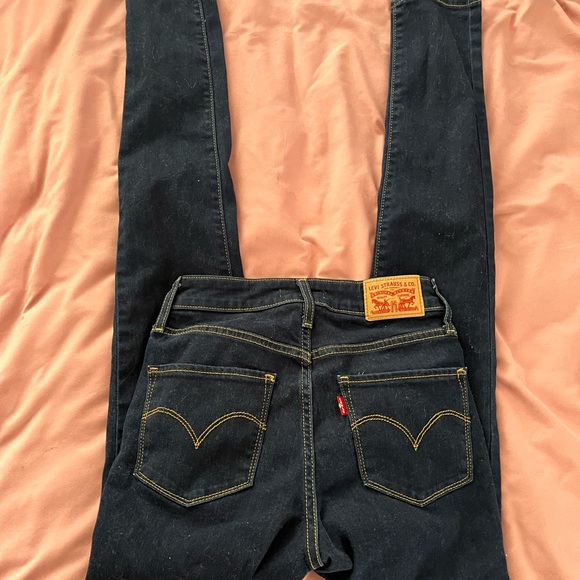 Levis jeans 721 dark blue size 25 - Picture 1 of 3
